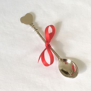 Pewter Heart Spoon, 2 of 9