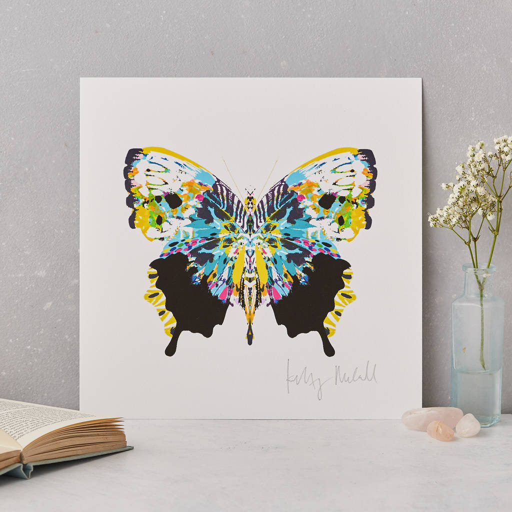 peacock butterfly fine art print by kitty mccall