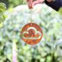Weather Symbol Hanging Garden Decoration Rusty, thumbnail 12 of 12