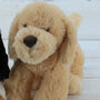 Cuddly Companion Golden Puppy Dog Soft Toy, thumbnail 6 of 7