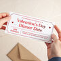 Personalised Foiled Valentine's Day Gift Voucher, thumbnail 1 of 3