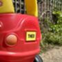Personalised Number Plate Set For Cozy Coupe Cars, thumbnail 4 of 4