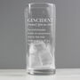 Personalised Gincident Hi Ball Glass, thumbnail 4 of 6
