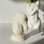 Scented Soy Wax Horse Sculpture Pillar Candle Gift, thumbnail 4 of 5