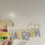 Personalised Wooden Children's Playroom Sign Decor, thumbnail 6 of 9