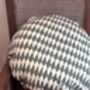 Olive Diamond Piped Dog Bed, thumbnail 3 of 7