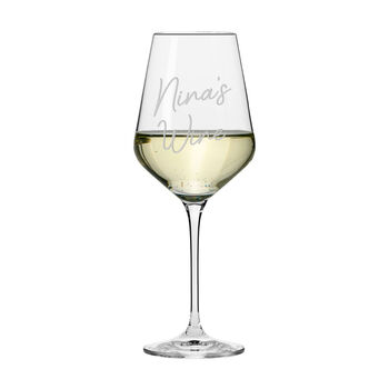 Personalised 'My Wine' Glass, 10 of 11
