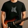 Guitar Shirt Gift For Guitarists 'Scratch Plate', thumbnail 1 of 9