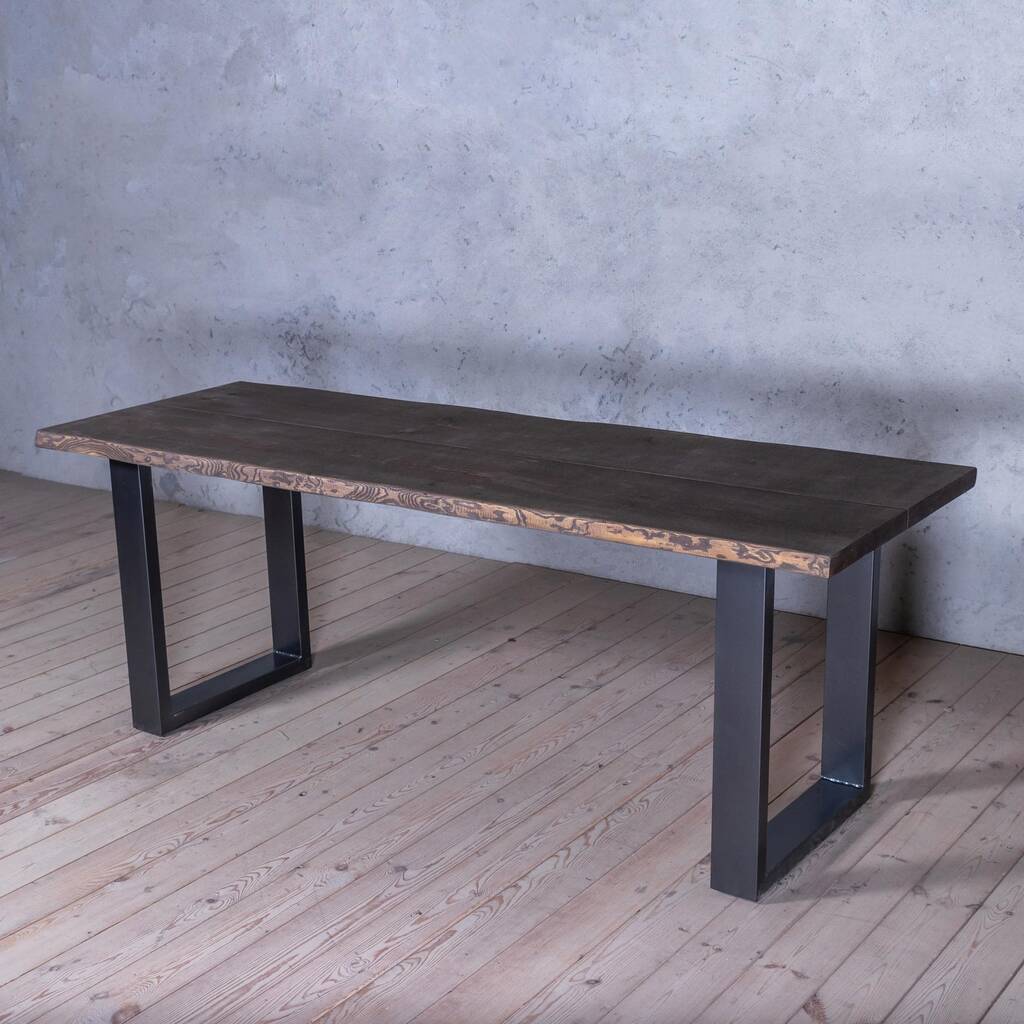 Chester Pinewood Dining Table And U Shaped Legs By Cosy Wood