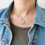 18th Birthday 2007 One Penny Coin Necklace, thumbnail 3 of 9