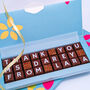 Thank You Teacher Personalised Chocolate Gift, thumbnail 3 of 7