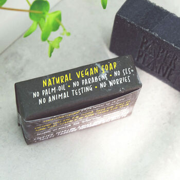 100% Natural Vegan Charcoal Soap Detox Bar, 4 of 5