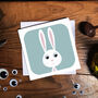 Bunny Rabbit Birthday Card, thumbnail 4 of 4