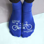 Bicycle Made For Two Personalised Socks, thumbnail 1 of 2