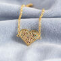 Micro Pave Multi Coloured Heart Bracelet, thumbnail 6 of 9