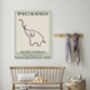 Picasso Green Elephant Art Print, thumbnail 3 of 4