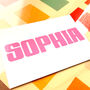 Personalised Name Sticker Waterproof Custom Decal, thumbnail 9 of 12