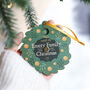 Personalised Family Christmas Advent Countdown Bauble, thumbnail 2 of 4