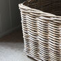 Extra Large Rectangular Rattan Storage Basket, thumbnail 3 of 3