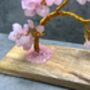 Yoga Figurine With Quartz Gem Tree Yoga Gift Ornament Gift Namaste, thumbnail 3 of 8