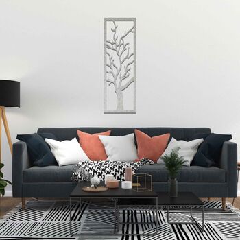 Minimalist Metal Tree Wall Art For New Home Decor, 9 of 12