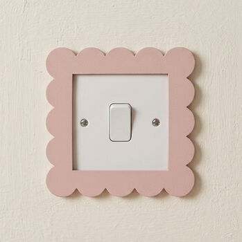 Personalised Acrylic Light Switch Surround, 6 of 8