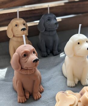 Large Dog Candle For Dog Lover Decor, 2 of 6