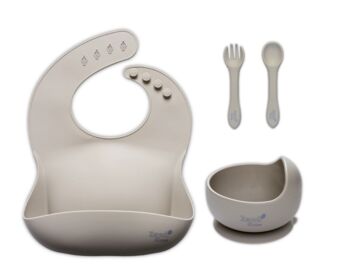 Silicone Baby Bowl Starter Set, 3 of 3