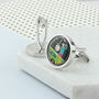 Personalised Enamelled Coin 5p Golfer Cufflinks, thumbnail 8 of 11