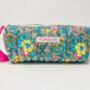 Handmade Quilted Floral Pencil Case, thumbnail 2 of 5