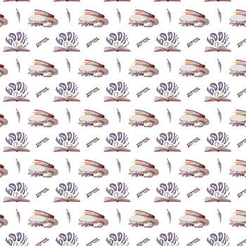 Cosy Books Gift Wrapping Paper – Enchanting Book Lover’s Wrapping Paper, 3 of 9