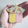 Wooden Flowers Hanging Decoration Birthday Gift Idea, thumbnail 6 of 10