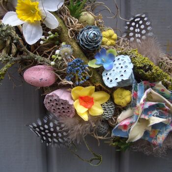 Easter Spring Summer Door Wreath, 4 of 6