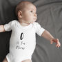 Personalised Alphabet Name New Baby Bodysuit, thumbnail 2 of 4