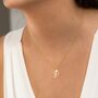 Dainty Initial Necklace, thumbnail 8 of 10