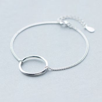 Circle Empowerment Sterling Silver Bracelet, 2 of 5