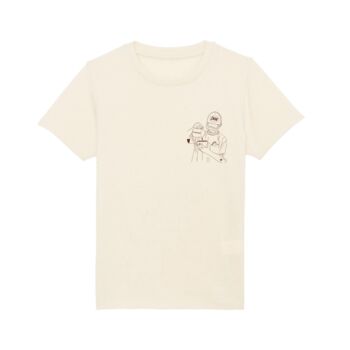 Coffee Premium Organic Graphic Print T Shirt, 2 of 2