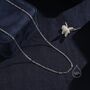 Minimalist Dainty Paperclip Chain Choker Necklace, thumbnail 7 of 12