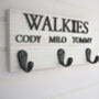 Personalised Walkie's With Pet Names Dog Lead Holder, thumbnail 4 of 9