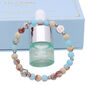 Blue Ocean Jasper Aromatherapy Bracelet With Relaxing Essential Oil, thumbnail 3 of 8