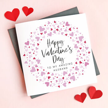Husband valentine's card by dimitria jordan Husband Valentine's Card By Sarah Catherine | notonthehighstreet.com