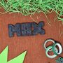 Personalised Cake Decorations For A Block Mining Fan, thumbnail 8 of 9