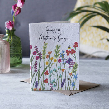 Mother's Day Plantable Seed Recycled Card, 3 of 3