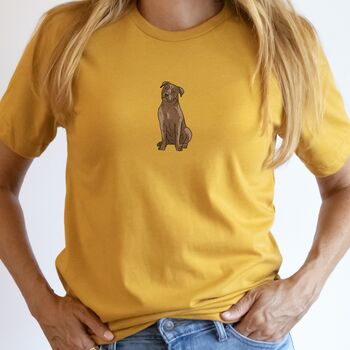 Personalised Staffy Bull Terrier Dog Mum Shirt, 12 of 12