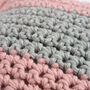 My First Striped Cushion Cover Crochet Kit, thumbnail 2 of 10