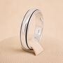 Personalised Sterling Silver Spinner Ring, thumbnail 1 of 11