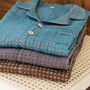 Personalised Men’s Finely Woven Cotton Pyjama Set, thumbnail 3 of 7