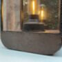 36cm Industrial Battery Operated Lamp Wall Or Table Lighting Brown Metal, thumbnail 4 of 9