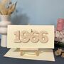 Personalised 1966 60th Anniversary Year Card, thumbnail 6 of 12
