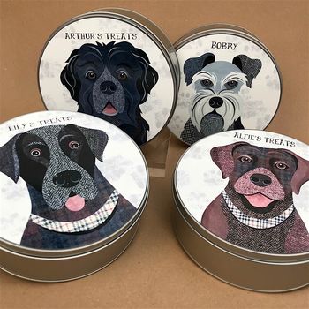 Dog Treat Tin 65 Personalised Designs Available, 10 of 12